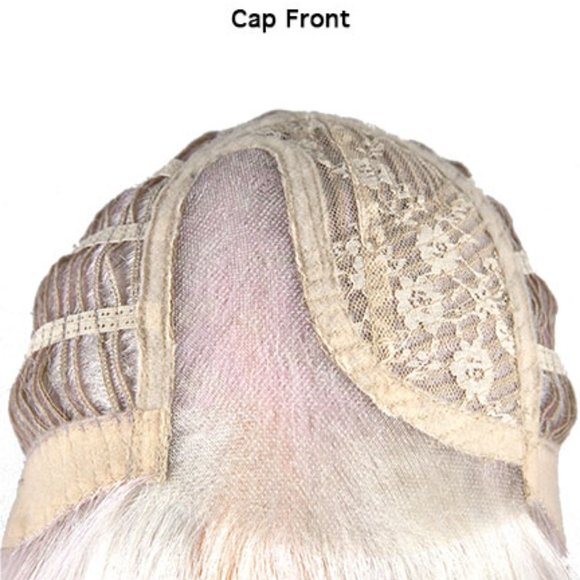 Rae Wig By Rene of Paris, Silver Stone - Picture 5 of 8